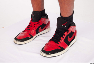 Nabil foot red black high-top sneakers sports 0002.jpg